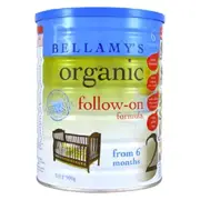Bellamy's Organic Step 2 Follow-On Formula 900g