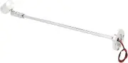 Aluminum Alloy Rotatable Mini LED Spotlight Jewelry Showcase Accent Light DC 12V for Indoor (Warm Light)
