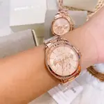 【預購】"MICHAEL KORS" MK 三眼計時 氣質 防水 玫瑰金 時尚手錶【保固一年】MK6656