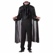 Headless Horseman Man Medieval Ghost Sleepy Horror Halloween Mens Costume