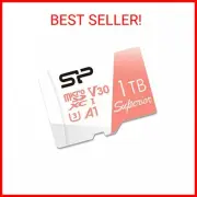 Silicon Power 256GB Micro SD Card U3 SDXC Up to 100MB/s High Speed Memory Card w