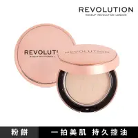 在飛比找momo購物網優惠-【MAKEUP REVOLUTION】一拍美肌控油粉餅