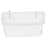 Splash-proof Feeder Bird Cage Food and Water Dishes Automatic for