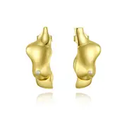 Culturesse Body Series No4 Adela Stud Earrings 18K Gold Plating Marjorie Pearls
