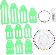 JEWEDECO 1 Set Folding Fabric Tool Set Bias Tape Maker Kit for DIY Sewing Quilting for Patchwork Leathercraft and Craft Projects Durable Easy to Use