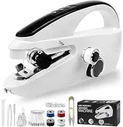 Handheld Sewing Machines For Adults, Hand Held Sewing Machines For Beginners, Easy To Use Hand Sewing Machine, USB Hand Held Sewing Machines Heavy Duty for Hemming, Jeans, Fabric, Denim