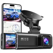 REDTIGER Dash Cam for Cars,4K UHD 2160P Car Camera Front, Wi-Fi GPS,3.18" LCD...