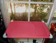 0122 - PETITE ANIMAL WINDOW SEAT, CAT BED, CAT SUN LOUNGER, APRICOT