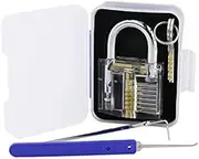 DBH One Lock with One Pick Tool,Tension Wrench ,Simple but Eeffective Lock Pick Practice Set for Beginner (A Kit)