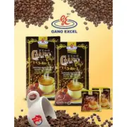 GANO EXCEL CAFE 3 IN 1 COFFEE HALAL GANODERMA REISHI 2 BOXES X 40s