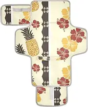 Reusable Portable Changing pad with Tissue Pocket Changing Pads for Changing Table Lightweight & Foldable Changing Station