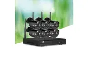 UL-tech Wireless CCTV Security System 8CH NVR 3MP 6 Bullet Cameras