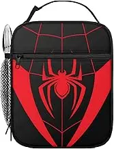 Kawaii Cartoon Lunch Box Unisex Reusable Lunch Bag for Men Women Portable Heat Cold Lunch Tote Bag (Color-1)