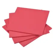 Red EVA Foam Sheets 10 x 10 Inch 7mm Thickness for Crafts DIY Projects, 4 Pcs