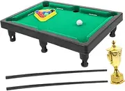 GETAJGHSD 1 Set Billiard Table Game for Indoor Plaything with Trophy Fun Billiard Experience for Boys Enhances Coordination and Imagination Birthday Present