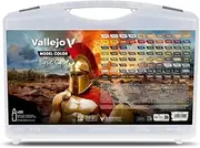 70172 Model Colour 72 Basic Colors + Brushes Plastic Case Acrylic Paint Set