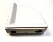 Bath Accessory Shower Corner Shelf White Ceramic Thinset Mount 8-3/4" x 2-5/8"