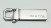 New 32GB 32G USB 2.0 Memory Silver Hook Flash Drive! USA SELLER!