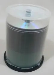 NEW BLANK 5 1/2" Tower FUJIFILM DVD-R AND Verbatim CD-R Discs-Data/Music/Record