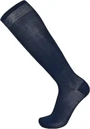 [Mysocks] Knee High Italian Mercerised Plain Socks