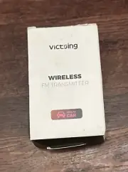VicTsing V5.0 Bluetooth FM Transmitter for Car, 23W PD+QC3.0 Wireless Bluetooth