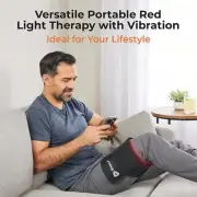 LifePro Micro Red Light Therapy Belt – NIR, Vibration, Pain Relief, Recovery