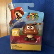 Goomba Question Block 2019 Super Mario Jakks Pacific 4" Game Figure Toy Nintendo
