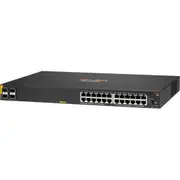 Aruba 6100 24 Ports Manageable Ethernet Switch - Gigabit Ethernet, 10 Gigabit Ethernet - 10/100/1000Base-T, 10GBase-X - 3 Layer