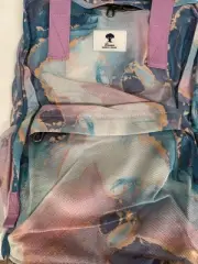 ESVAN Mesh Blue/Purple Backpack for Travel (Backpack See Through) New With Tag