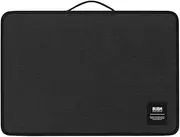 [Generic] Busin License Package Large Capacity Muiti-Layers of Protection Durable Black Large Size Black L