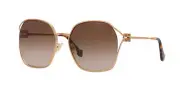 Miu Miu SMU 52WS Gold/Brown Shaded (7OE-6S1) Sunglasses
