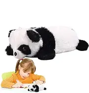 Panda Pencil Case, Panda Plush Pouch, Cartoon Pencil Case, School Pencil Case, Plush Pencil Holder, Pencil Case for Students, Cute Panda Bag, Plush Panda Case, for Pens, Rulers, Erasers, Multicolor,