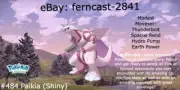 Pokemon Legends Arceus Shiny Palkia Max Effort Fast Delivery