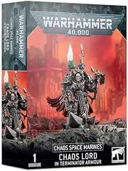 Warhammer 40k - Chaos Space Marines - Chaos Lord in Terminator Armour (2022)