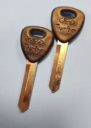 NEW OEM Key Thunderbird Turbo / Ford / 1185TF H55 2 Pack Ignition BLANK KEYS