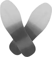 Healeved 1Pair Stainless Steel Puncture Insoles for Men and Women Lightweight Boot Insoles for Maximum Foot Protection Construction Manufacturing and Daily Use