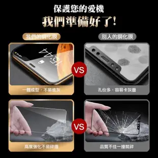 【SuperPG】買一送一 IPhone 6 6S 鋼化膜滿版冷雕黑框玻璃手機保護膜