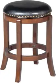 Cordova Counter Height Swivel Stool, 24-Inch, Cappuccino