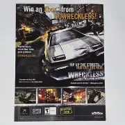 Wreckless The Yakuza Missions Xbox Rub Out Print Ad/Poster Official Promo Art