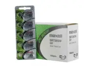 Box of 100 Maxell 397 SR726SW Silver Oxide Watch Battery