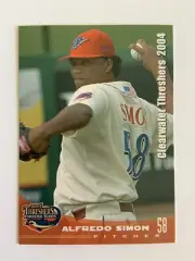 Alfredo Simon 2004 Clearwater Threshers Team Set Baseball Card MiLB Phillies
