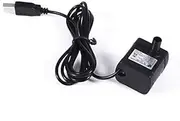 Brushless Micro Submersible,with USB Plug, Solar Ultra quiet Mini Brushless Computer Water Cooling Pump,for Fountain Aquarium Circulating