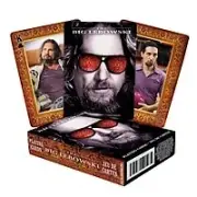 The Big Lebowski (The Dude, Walter Sobchak, Donny) Playing Cards by AQUARIUS