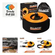 Recovery Snatch Strap, 3in x 20ft - 35000Lbs, Heavy Duty 100% Nylon Kinetic T...