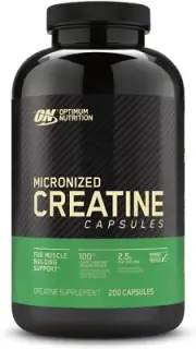 Optimum Nutrition Creatine 2500mg, 200 Capsules | FREE SHIPPING NEW