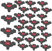 COHEALI 100pcs Halloween Bat Rubber Erasers Fun Mini Novelty Pencil Erasers for School Party Decorations Goody Bag Fillers and Halloween Themed Events