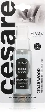 [Mr&mrs fragrance] Mr & Mrs Fragrance Cesare Cedar Wood Car Air Freshener 50ml