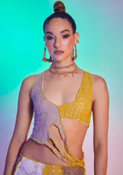 [Jaded London] Knit Mix Cut Out Cami Top