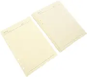 GRIRIW A5 Lined Paper Inserts for 6-Ring Binder Planner Notebook Refills Notepad Paper Replacement Refill