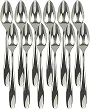 Nagao Baan Large Grapefruit Spoons, Set of 12, 18-8 Stainless Steel, Made in Japan